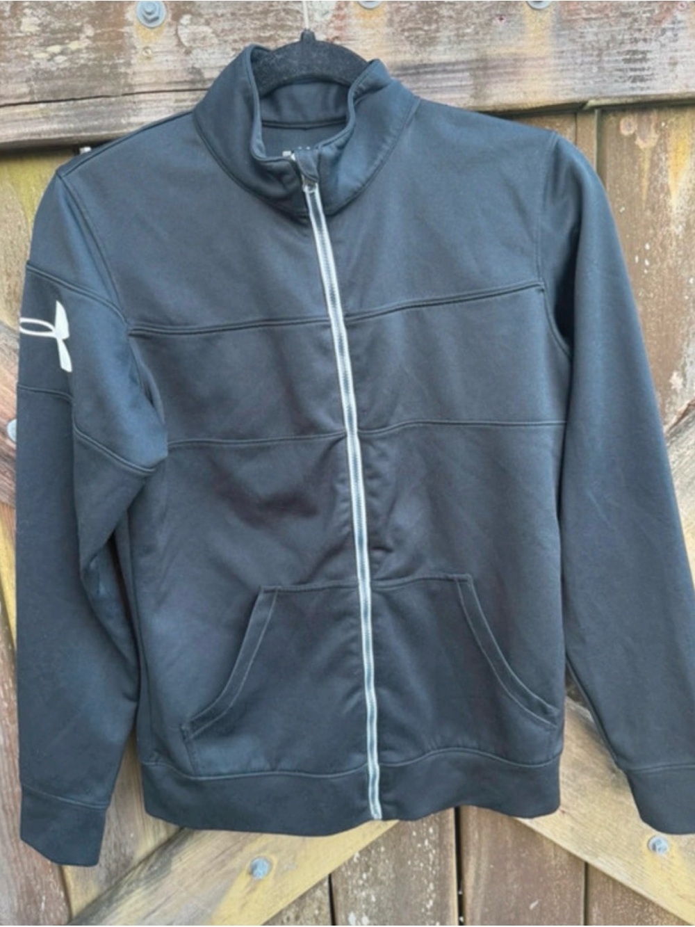Under Armour Black Zip-Up Lightweight Men's Jacket